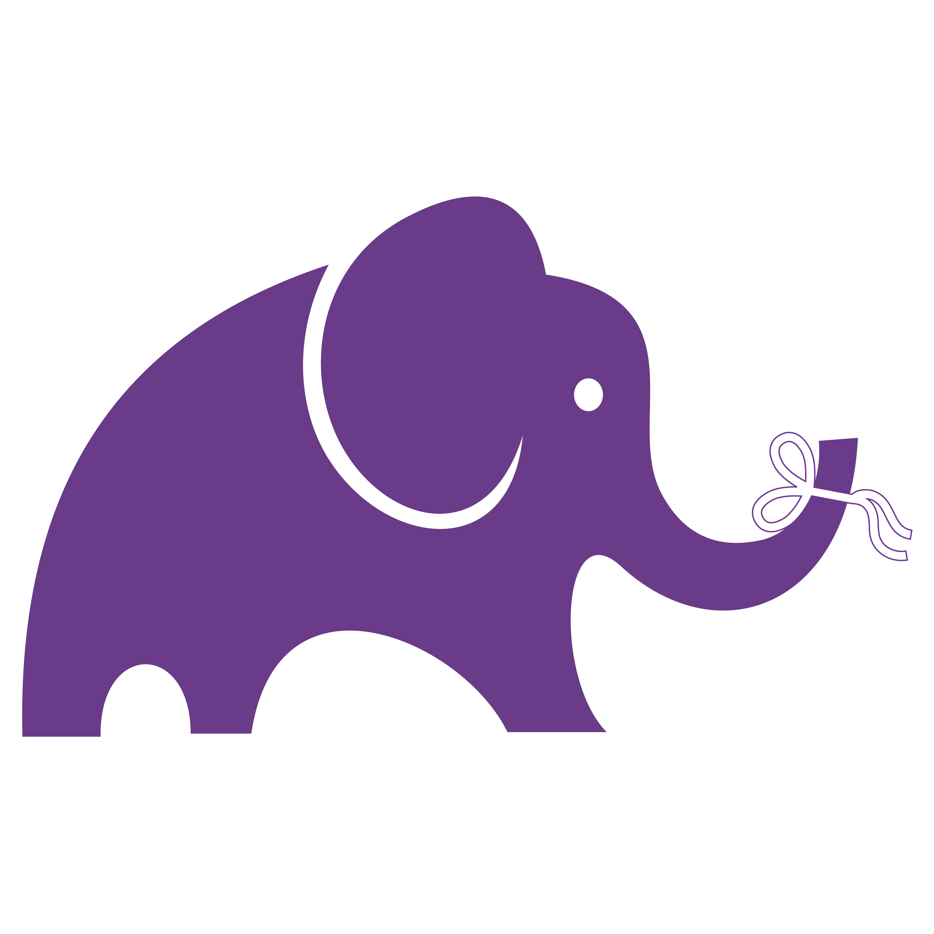 Фиолетовый слон